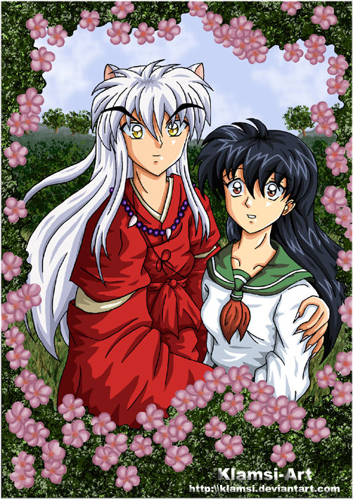 Kagome and Inuyasha cuteness