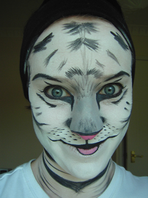 White Tiger Makeup2