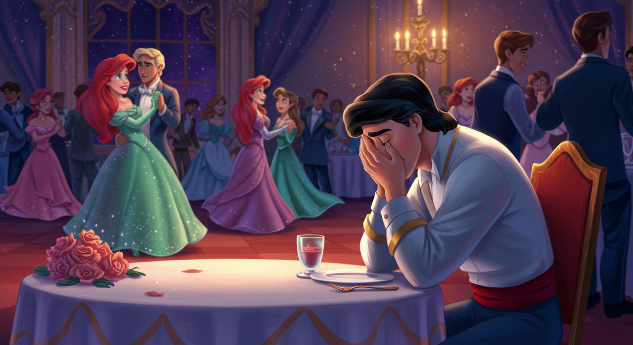 Prom Sad Prince Eric is Sad at Prom by bettyboo7050 on DeviantArt