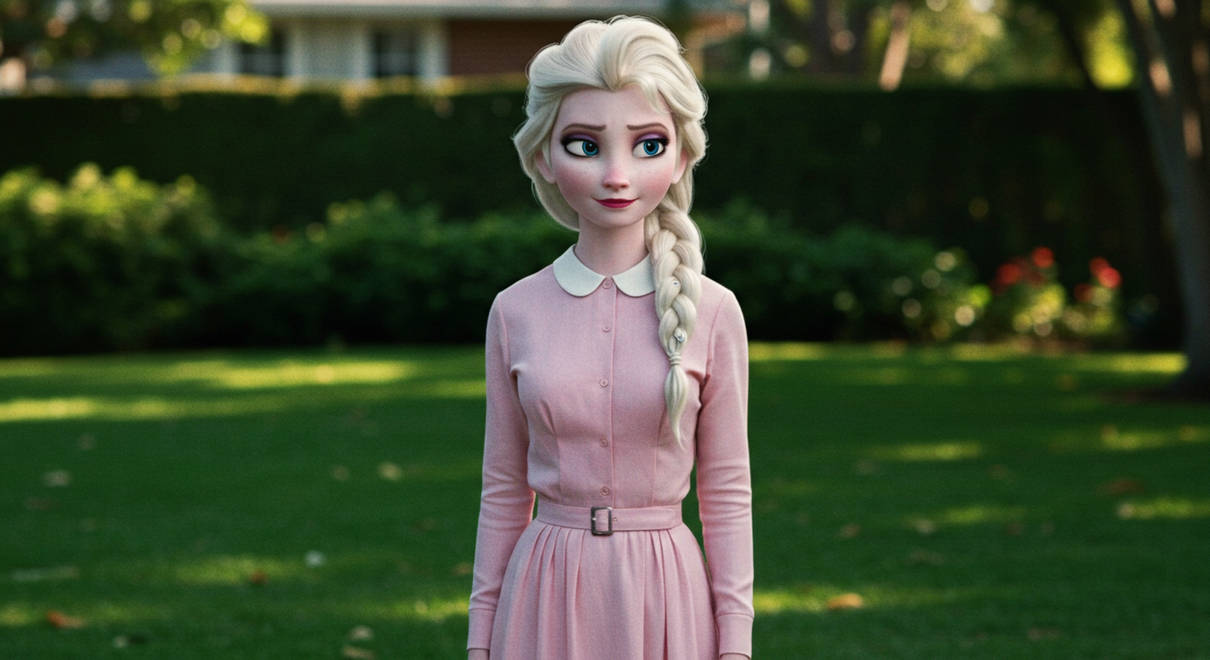 Elsa as a Stepford Wife by bettyboo7050 on DeviantArt