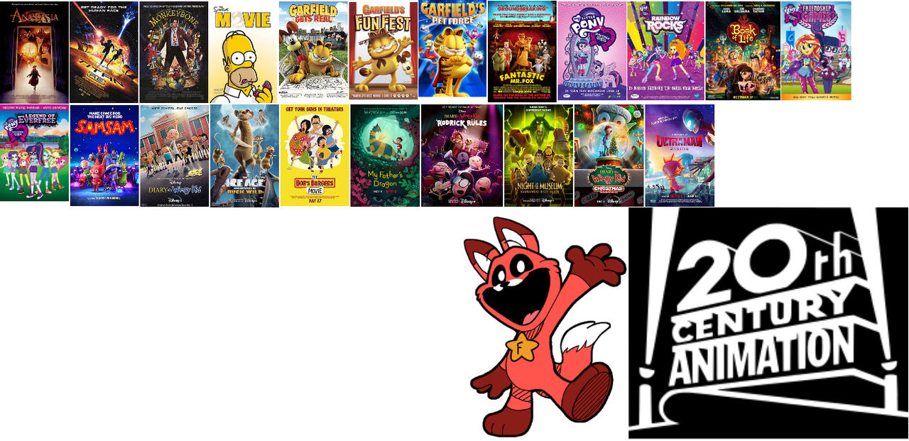 20th Century Animation Catalog (My AU) by JonAnh7811 on DeviantArt