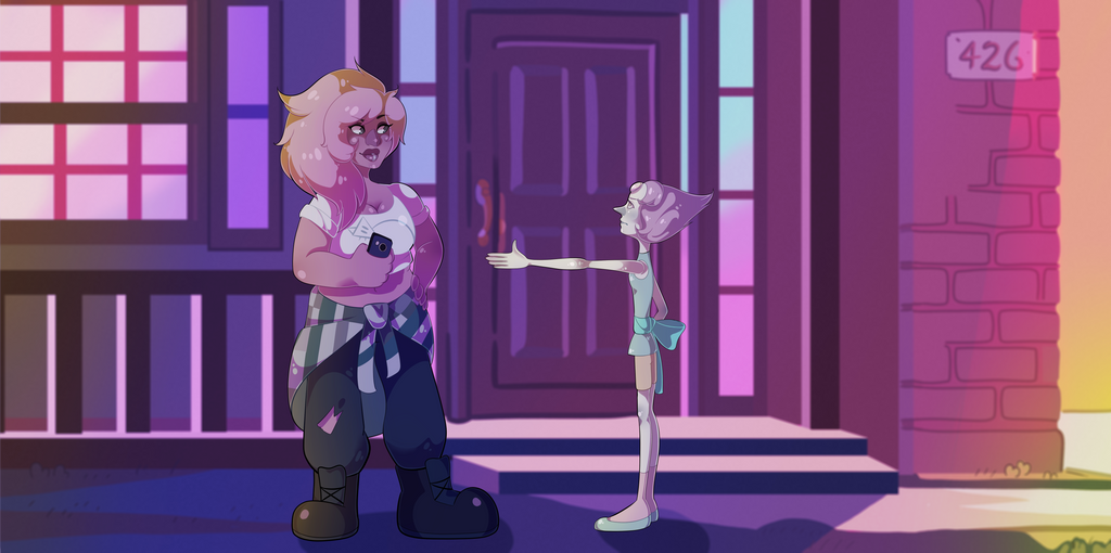 Mystery Girl and Pearl