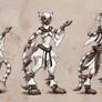 Lemur dance costume 1