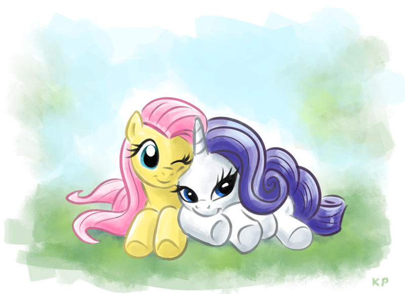 Fluttershy And Rarity By KP ShadowSquirrel On DeviantArt fluttershy-and-rarity-by-kp-shadowsquirrel-on-deviantart