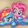 Pinkie and Dashie