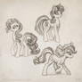 Twi Rarity AJ sketches