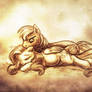 Fluttershy and Big Macintosh