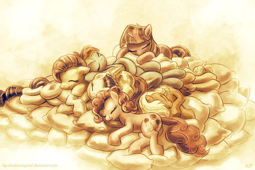 Pony Pillow Pile