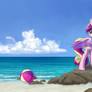 Young Cadance At The Beach