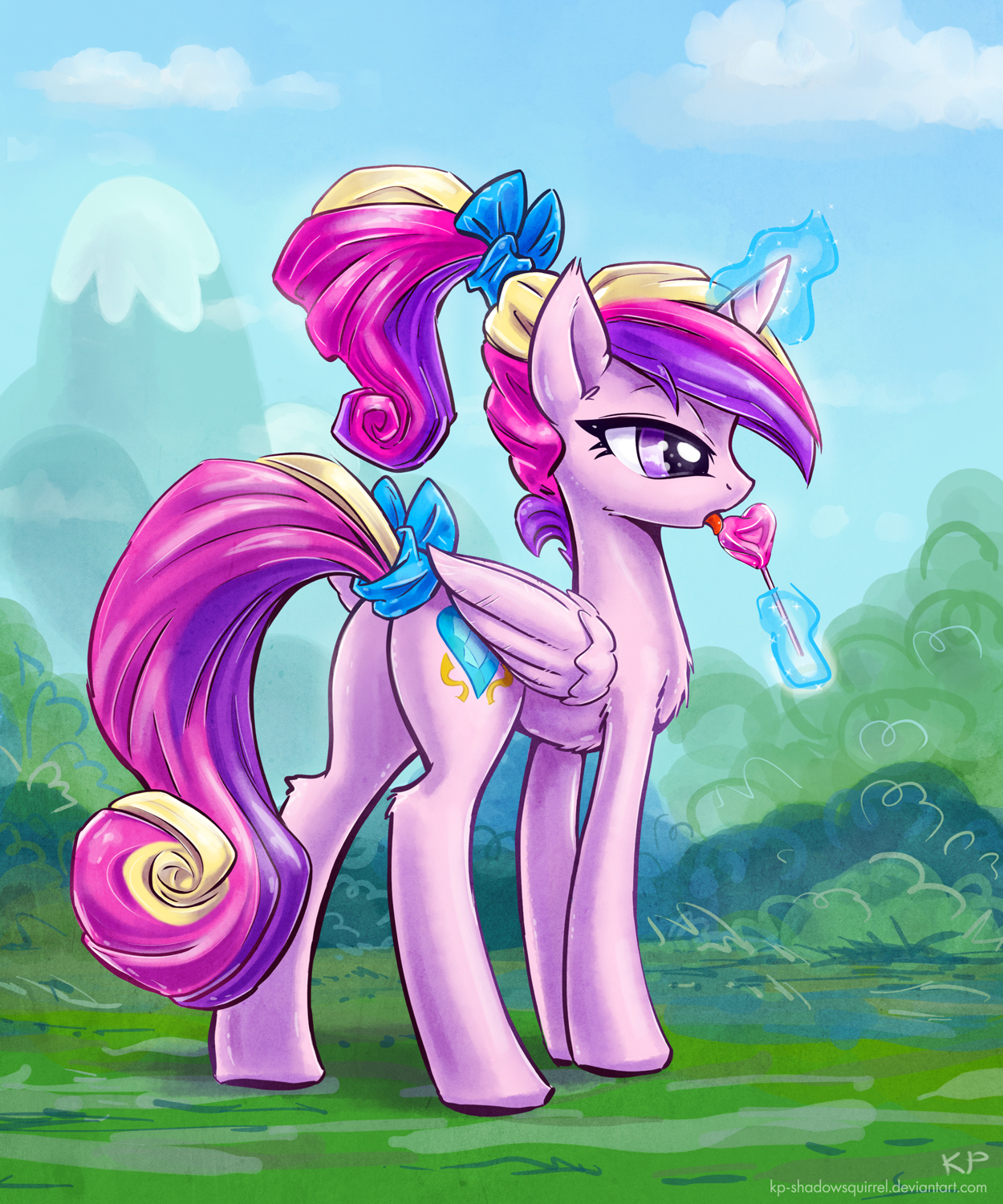 Cadance Uses Lick