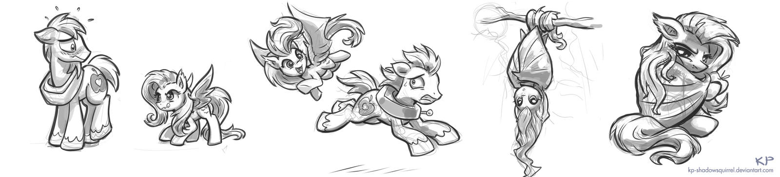 Flutterbat Colouring Flutterbat Sketches #1 by KP-ShadowSquirrel on DeviantArt