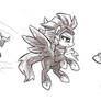 Power Pony Sketches #1