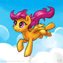 Speedpaint 10 - Scootaloo