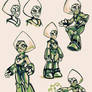 Peridot Sketches