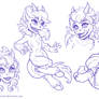 Satyr Drawings 2