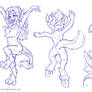 Satyr Drawings 3