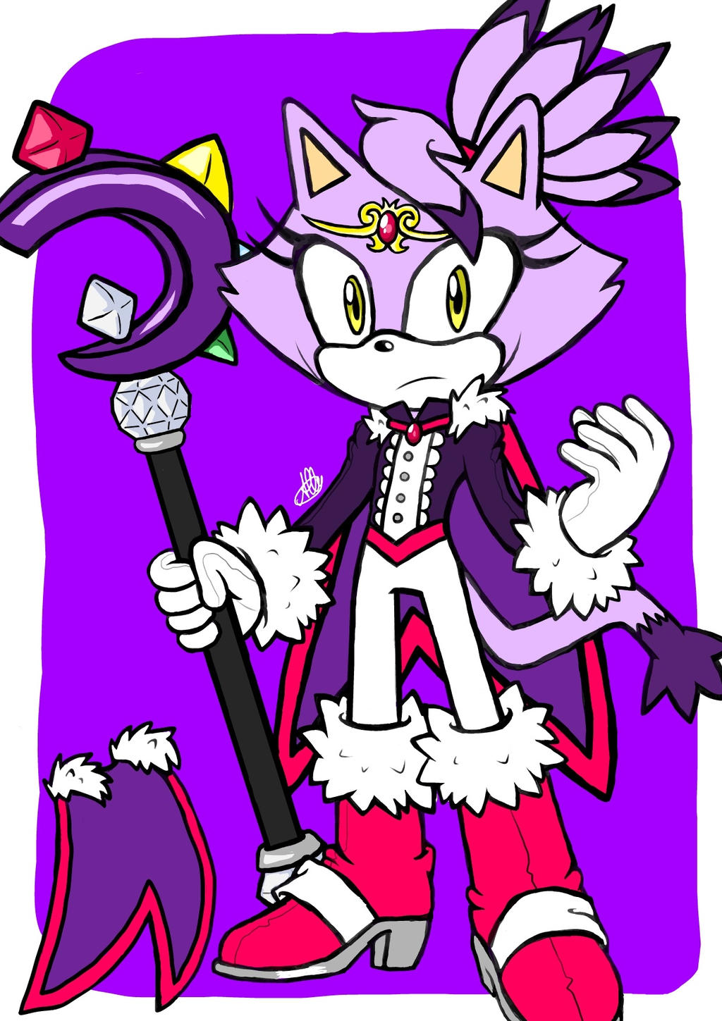 Redesign: BLAZE THE CAT