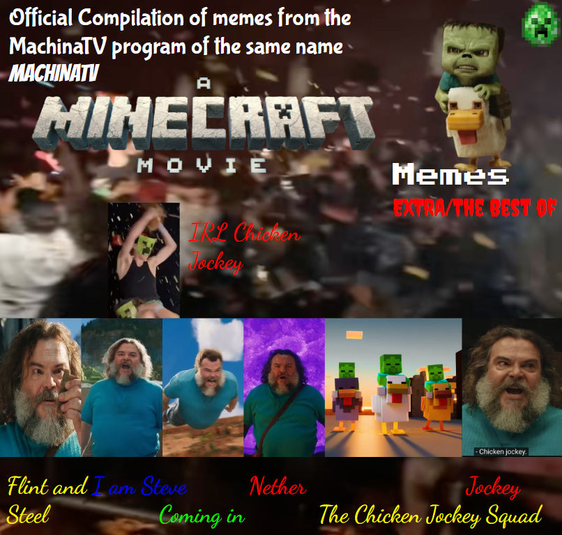 A Minecraft Movie Memes Extra/Best Of Poster by LyonelMehssi10 on ...