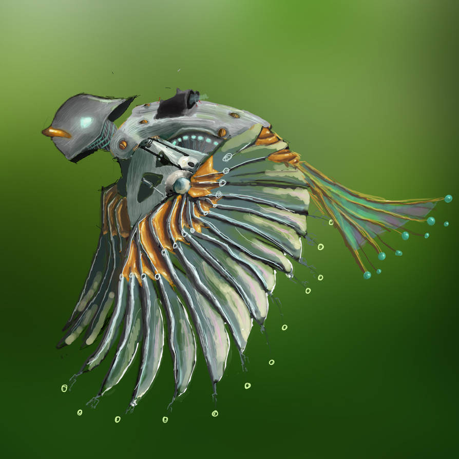 Robotic Bird 1 by kibbleking1 on DeviantArt