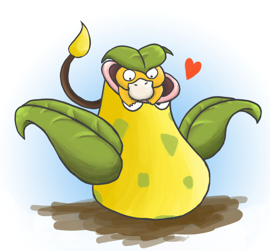 Victreebel y Psyduck