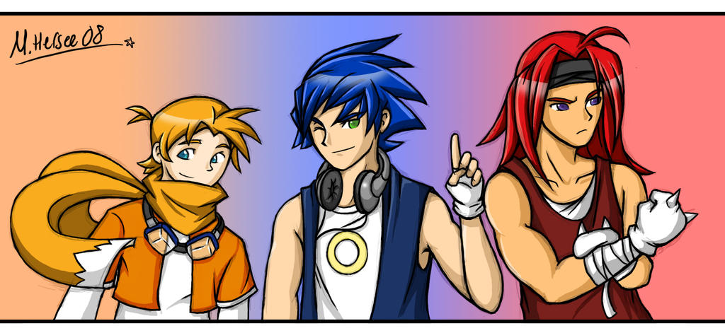 Sonic Heroes - Humanized