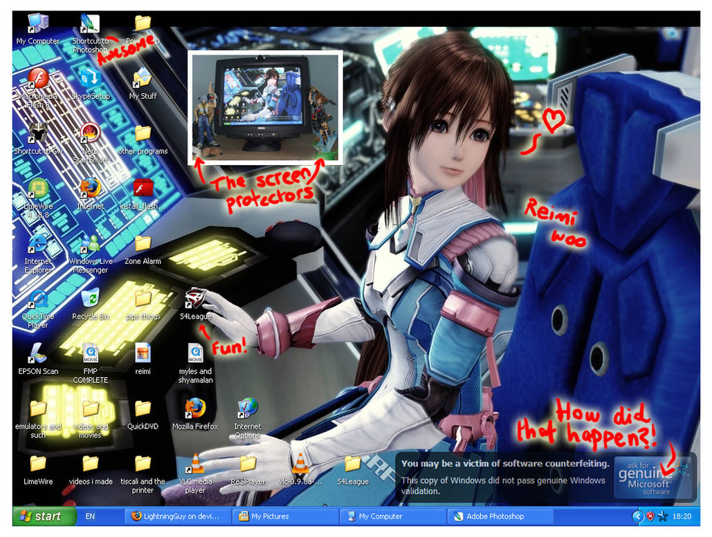 Gaming Computer Desktop Deviantart New Desktop by LightningGuy on DeviantArt
