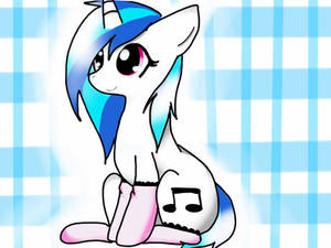 Vinyl Scratch Socks