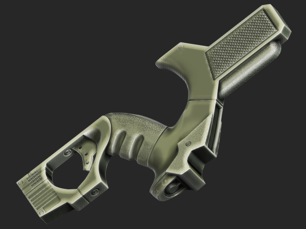 SF Rifle - Grip Detail