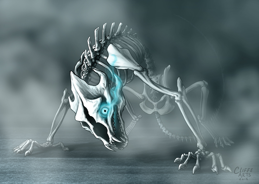 Gaster Blaster Sans by CliffeArts on DeviantArt