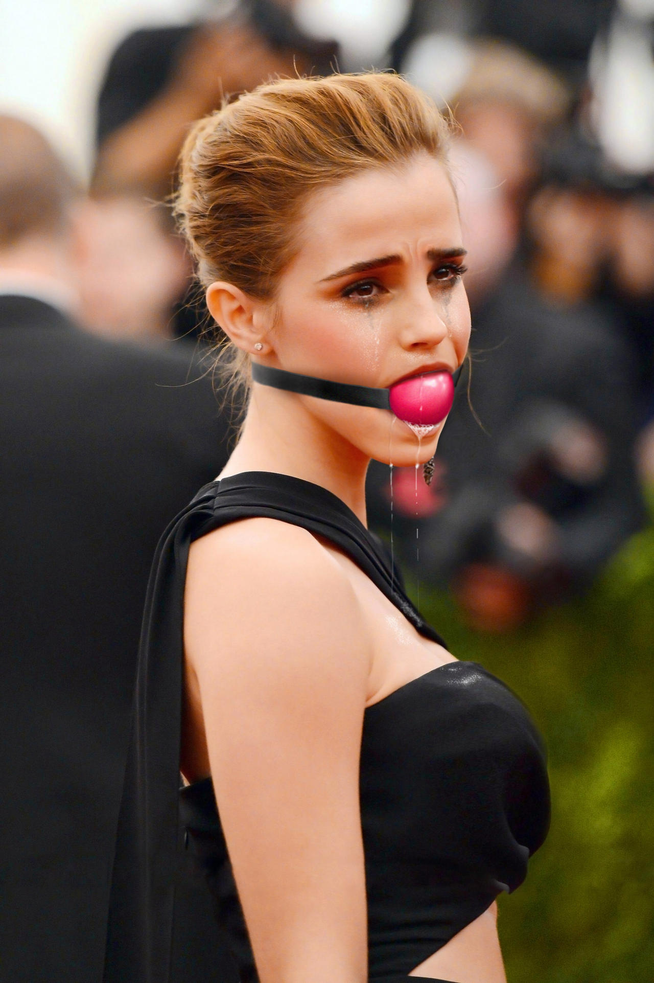 Emma Watson Ballgagged By Tondrax On DeviantArt emma-watson-ballgagged-by-tondrax-on-deviantart