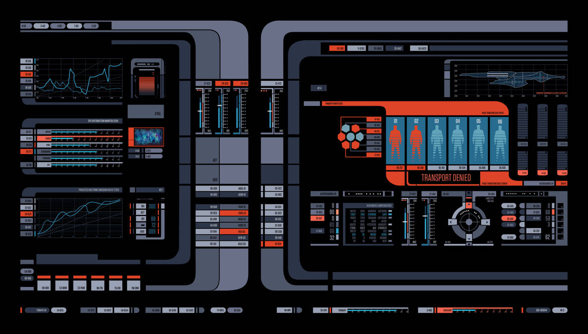 Systems Monitor Display - Transporter Systems by nibl83 on DeviantArt