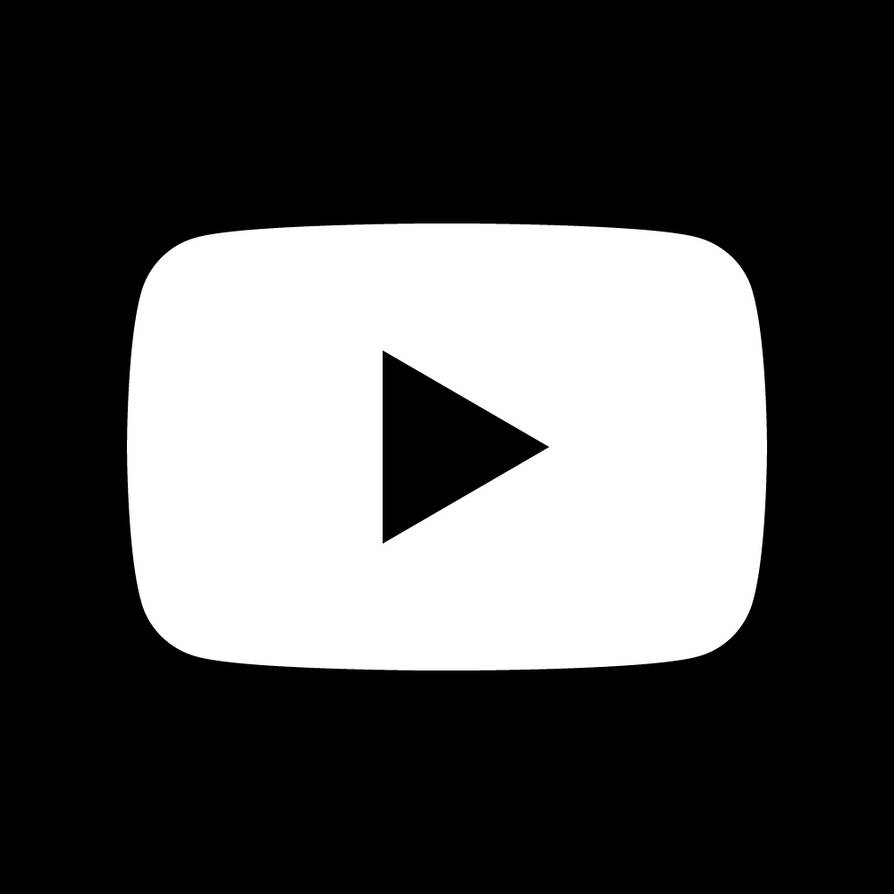 Youtube Logo Black by Revydubz on DeviantArt