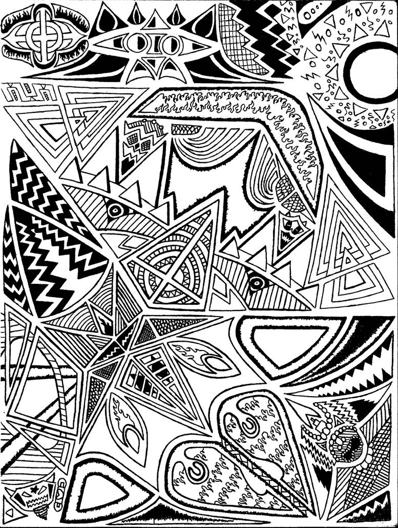 Abstract Black Pen 1 by dajuggla069 on DeviantArt
