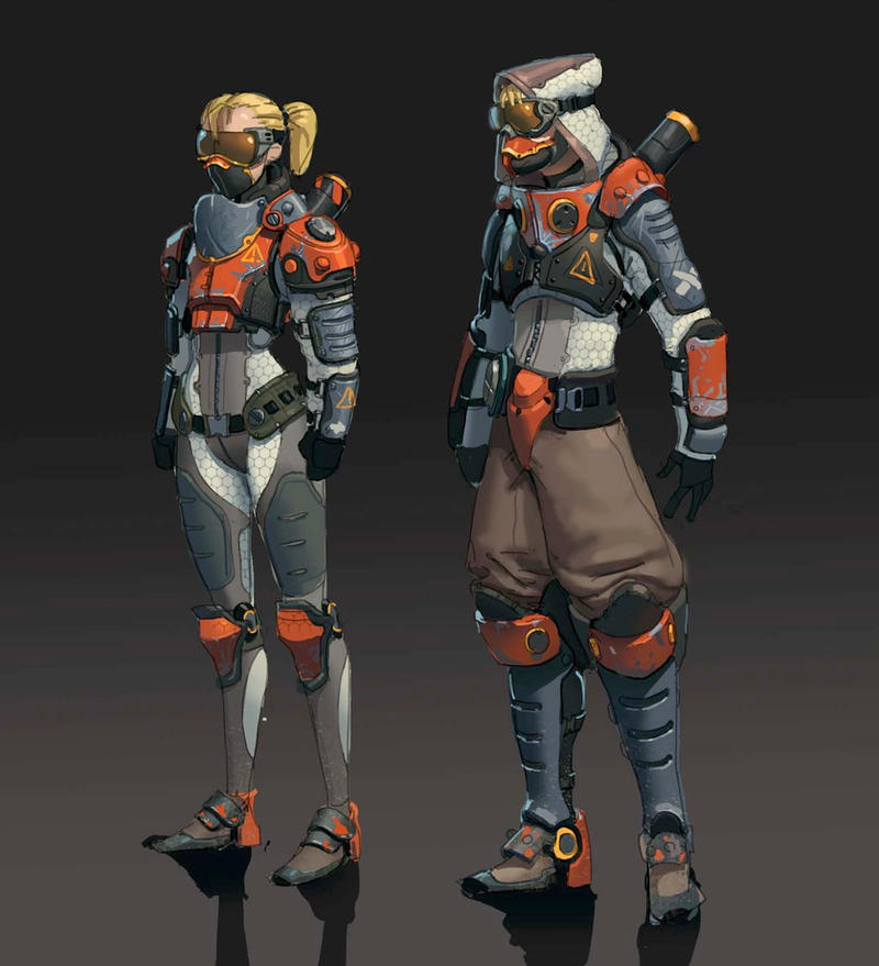 Sci fi armor
