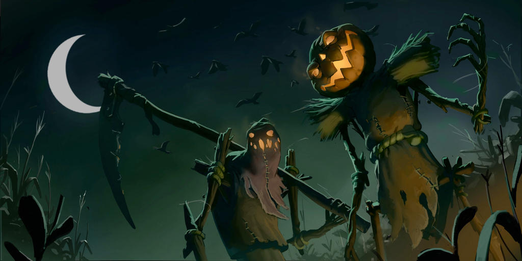 Spooky Scary Scarecrows