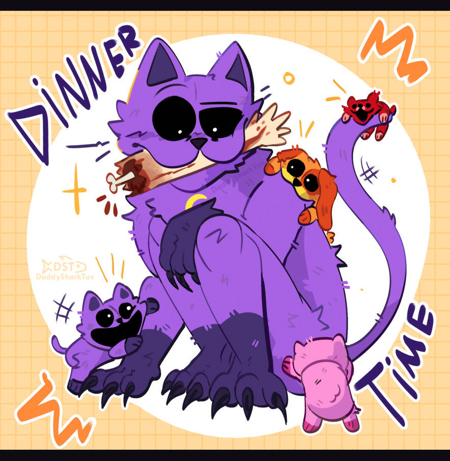 Father Feeding CatNap Fanart Poppy Playtime By DaddySharkTus On father-feeding-catnap-fanart-poppy-playtime-by-daddysharktus-on