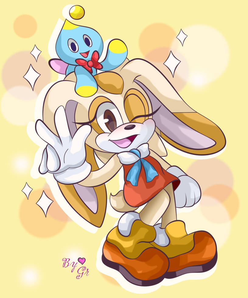 Cream Rabbit Varient Fanart Cream the rabbit by Alicia-the-cat45 on DeviantArt