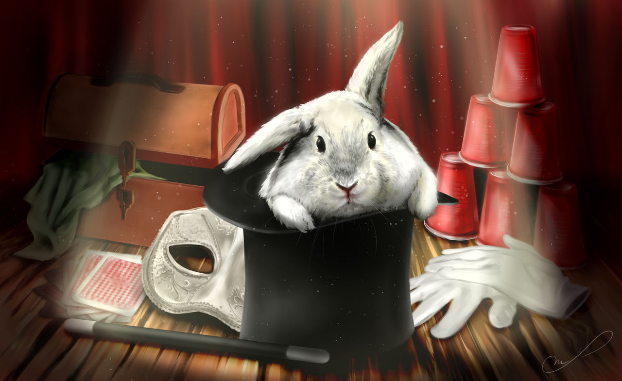 Commission #15: White Rabbit by Martith
