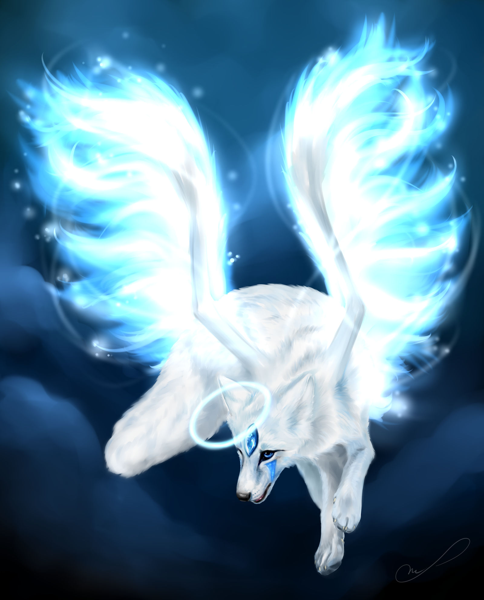 Special feature - the Angel Foxes! by Martith on DeviantArt