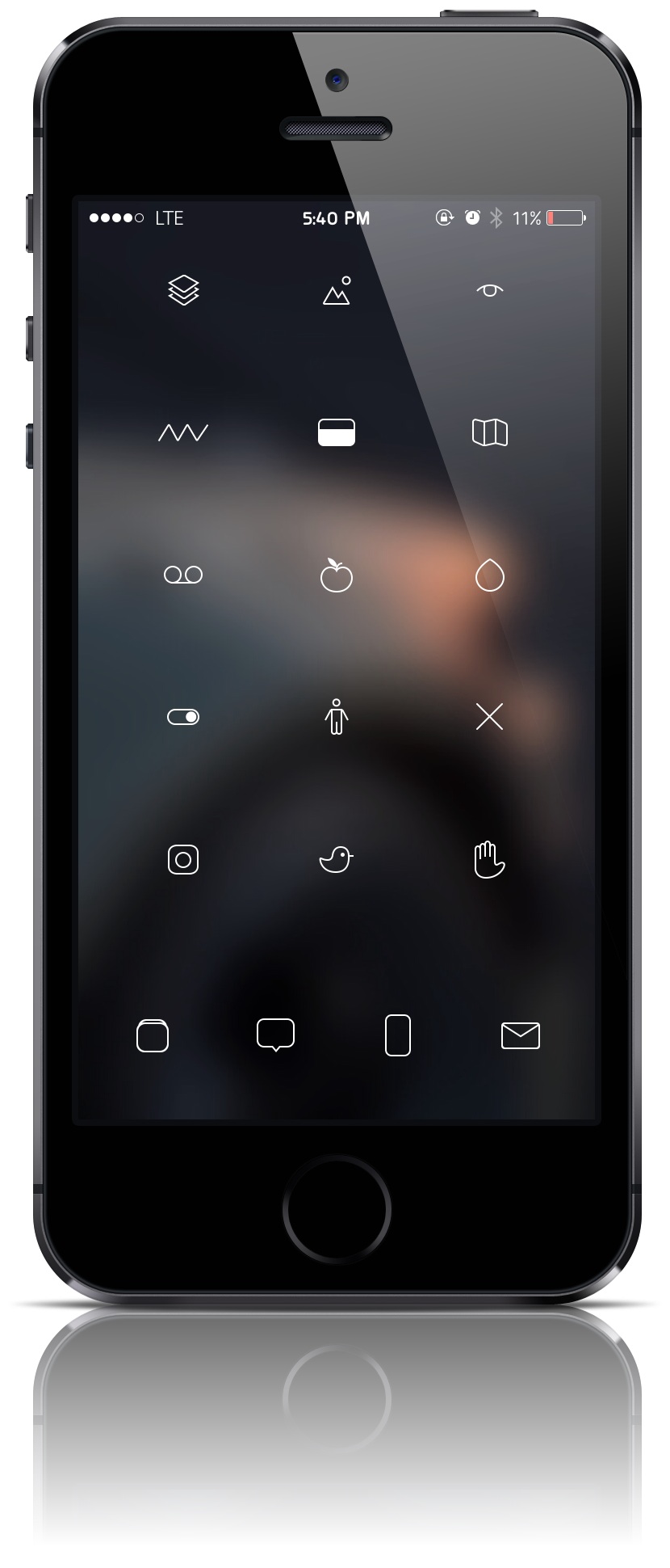 Glyphs by @tokems_