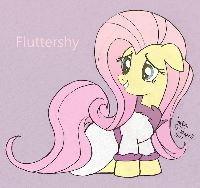 MLP FIM - Fluttershy by Joakaha on DeviantArt