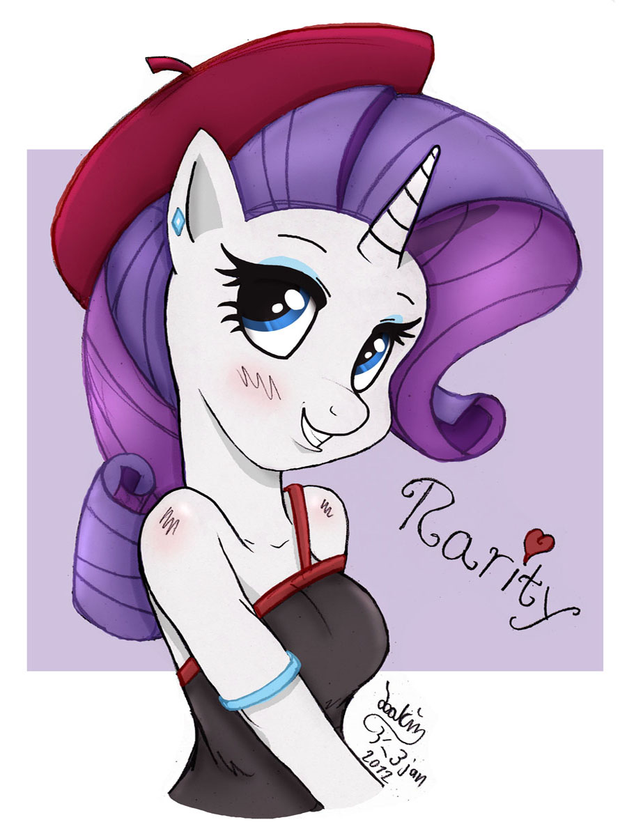 MLP FIM - Anthro Rarity