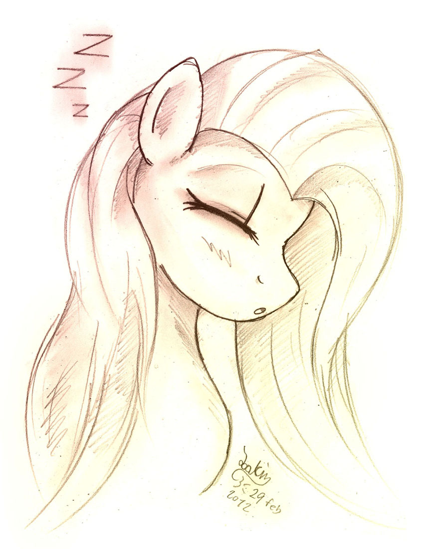 MLP FIM - Fluttershy sketch