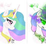 MLP FIM - Princess Celestia Good And Evil