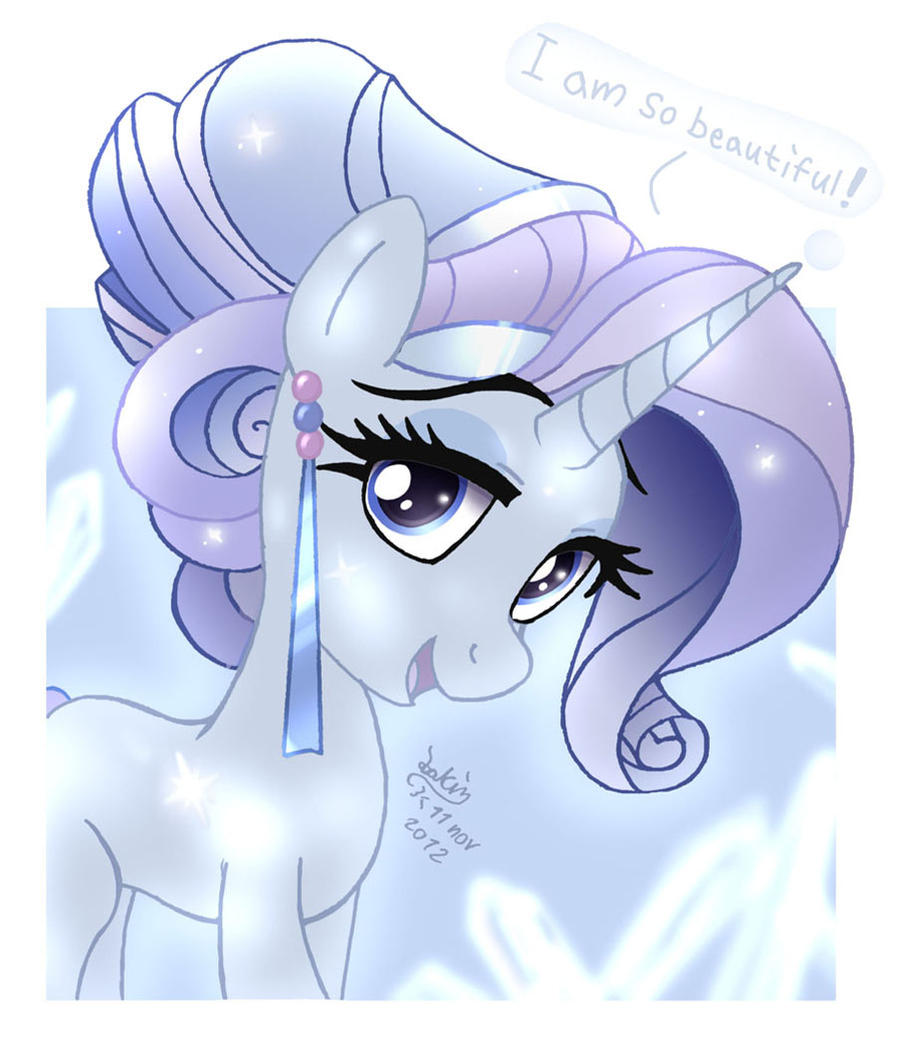 Crystal Raritt MLP FIM - Crystal Rarity by Joakaha on DeviantArt