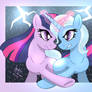 MLP FIM - Twilight Sparkle VS Trixie