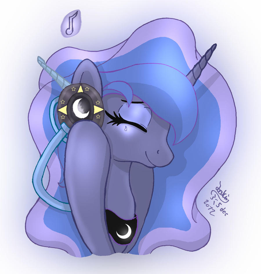 MLP FIM - Princess Luna Love Her Music
