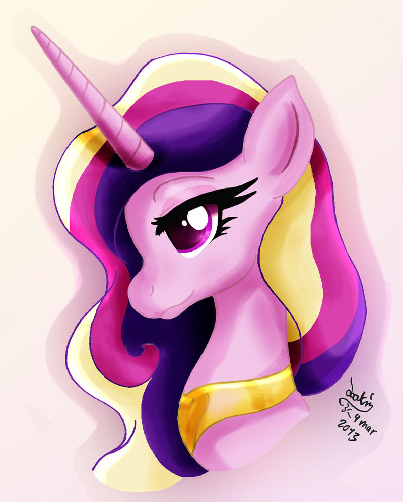 MLP FIM - Princess Cadence Other Style by Joakaha on DeviantArt