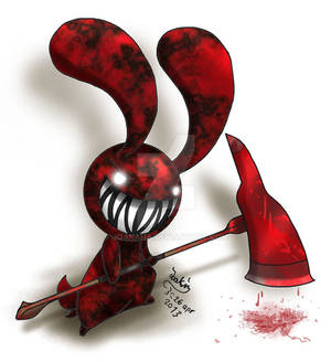 Blood bunny - Bloody axe