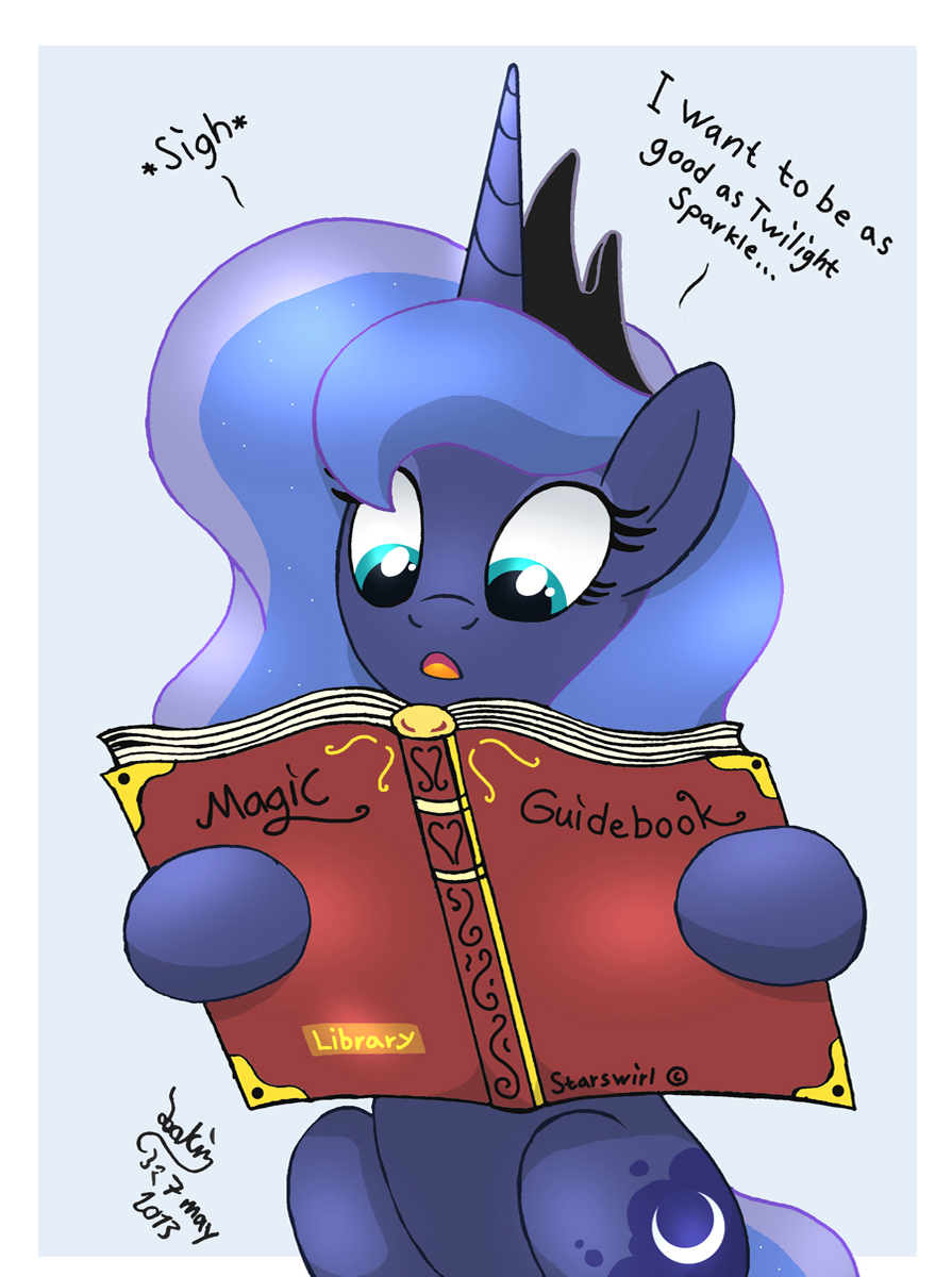 MLP FIM - Princess Luna Want To Learn More Magic